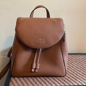 Brown Kate Spade Backpack Purse